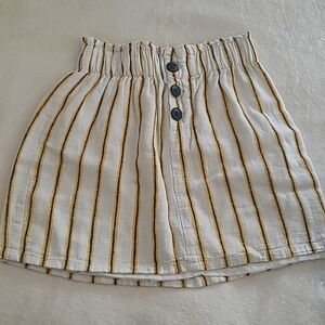 Bershka linen skirt